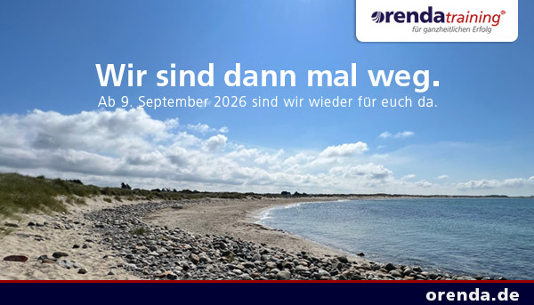 Wir sind vom 20. August bis zum 9. September 
		  2026 in Betriebsurlaub. Ab 9. September sind wir wieder wie gewohnt für euch da.